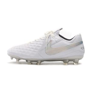 Nike Tiempo Legend Elite FG Bílý stříbrný